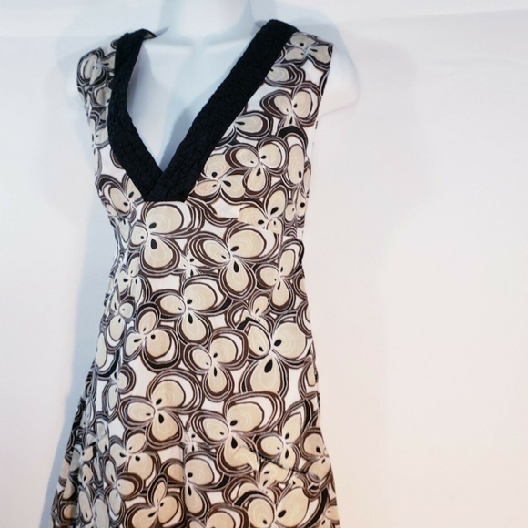 ALLEGRA‎ HICKS Designer Dress Size 4 Pocket Front V - Picture 8 of 8